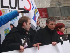 Manifestation contre le décret Peillon