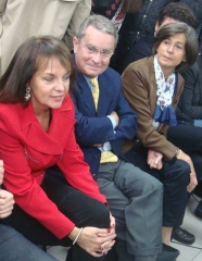 Brigitte Kuster, François Lebel et Martine Mérigot de Treigny
