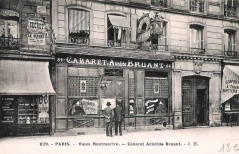 Le cabaret d'Aristide Bruant - Le Mirliton - 1885 © Ader SVV