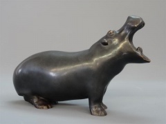 Lot 81 Hippopotame par François Pompon Etude E. Aubert