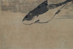 Zhu Da (1626-1705), dit Bada Shanren - Poisson (détail), non daté © Musée d’art de Hong Kong