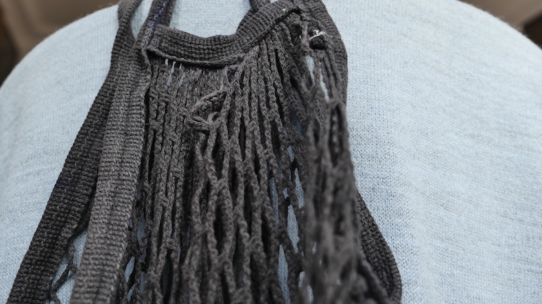 Sac à provision en crochet - slow fashion