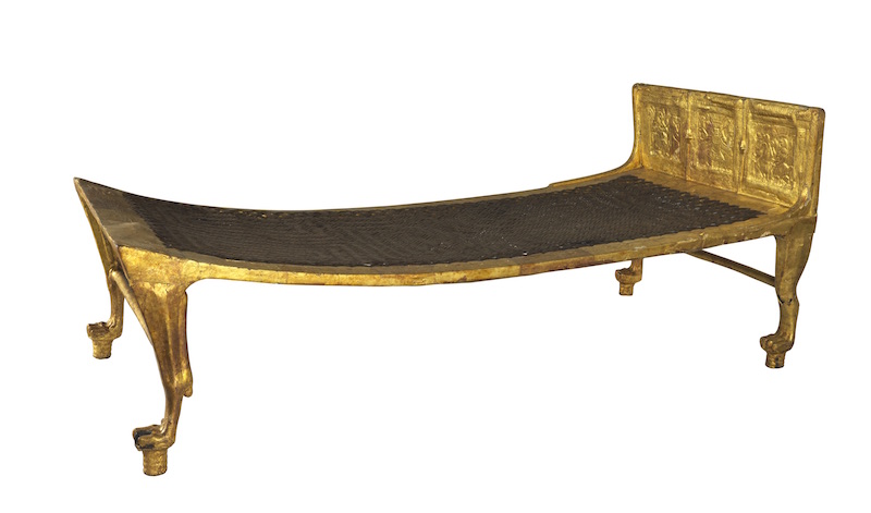 Gilded Wooden Bed