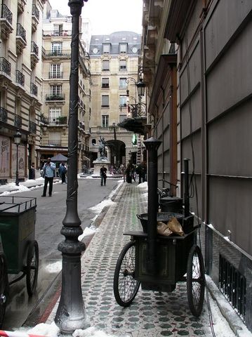 Tournage de Martin Scorsese à Paris