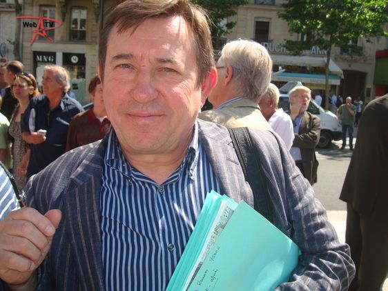 Gérard Lacrouts chef de projet du réaménagement de la rue de Rennes 