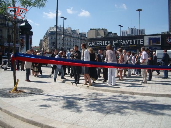 Inauguration de la rue de Rennes le 30 mai 2012