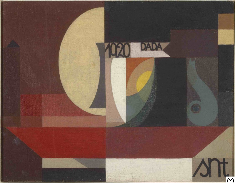 32. Sophie Taeuber-Arp, Composition Dada (Tête au plat), 1920 © Centre Pompidou, MNAM-CCI/Georges Meguerditchian/Dist. RMN-GP