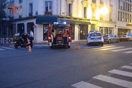21h33 Accident à Montrouge le 9 août 2012