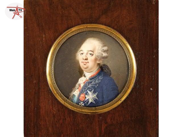Lot n°2 Portrait de Louis XVI école française XVIIIe (c) Lot n°32 Collier de la Reine () vente aux enchères de l’étude parisienne Coutau-Bégarie 17 octobre 2012 à l'Hôtel Drouot