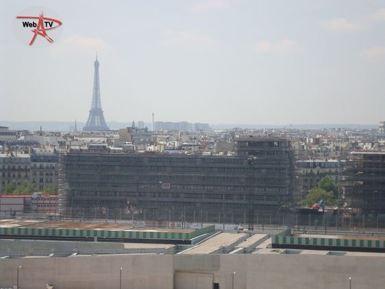 Vue du toit de l'Hôtel Ibis Paris Berthier  