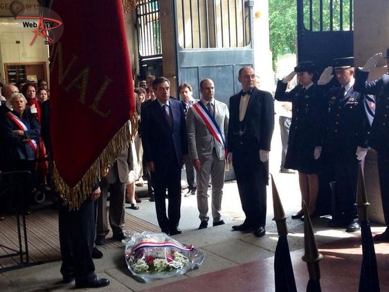 François Fillon le le 18 juin 2013  à la mairie du VIe photo CM