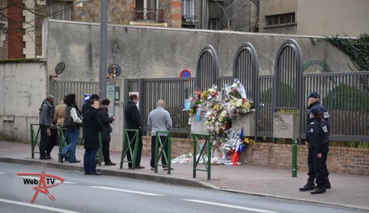 Hommage à Clarissa Jean-Philippe avenue Pierre Brossolette à Montrouge
