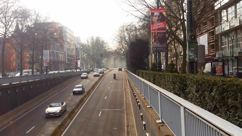 Bruxelles - Juste avant la fermeture des tunnels - Photo RD 