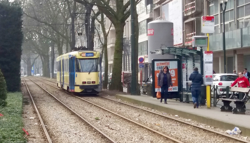 Bruxelles quelques minutes avant la fermeture des transports publics le 22 mars 2016 - Photo RD 