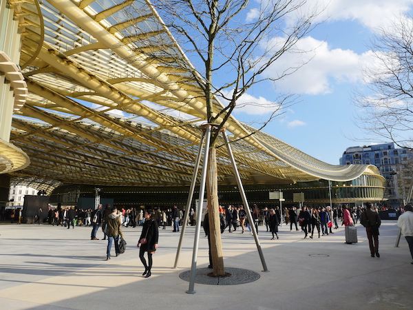 Le Forum des Halles et la Canopée  inaugurés le 5 avril 2016 à Paris ©  VD