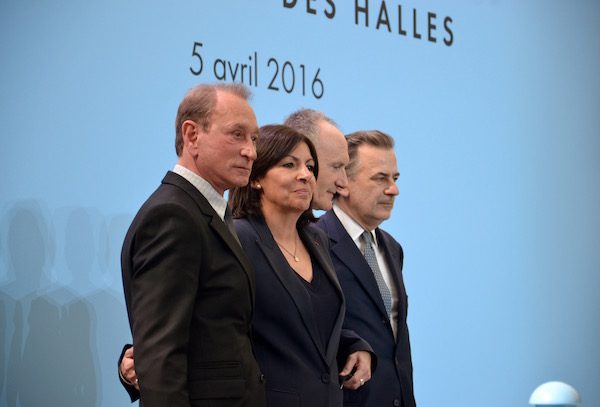 Inauguration de la Canopée des Halles de Paris le 5 avril 2016 ©  VD